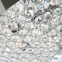 Globe 3 Light Chrome Flush Mount