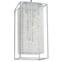 Cube 11 Light Chrome Chandelier