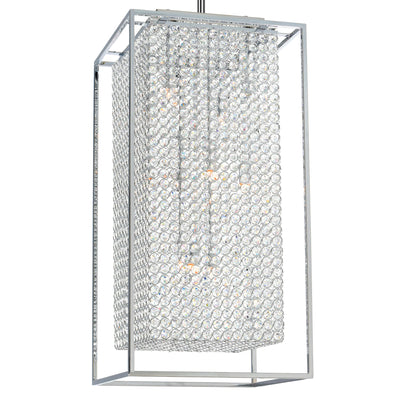 Cube 11 Light Chrome Chandelier