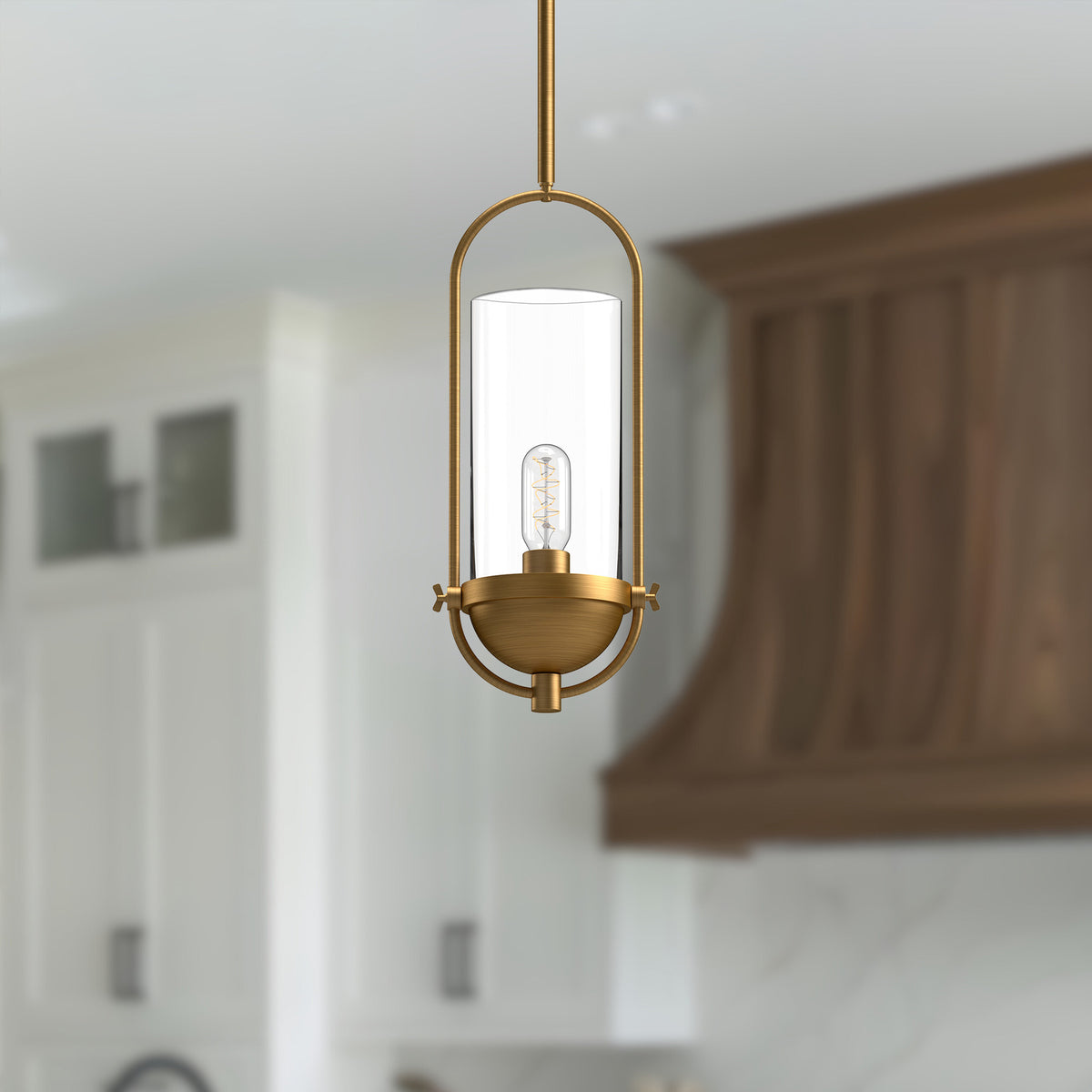 Cyrus 8-in Steel Pendant