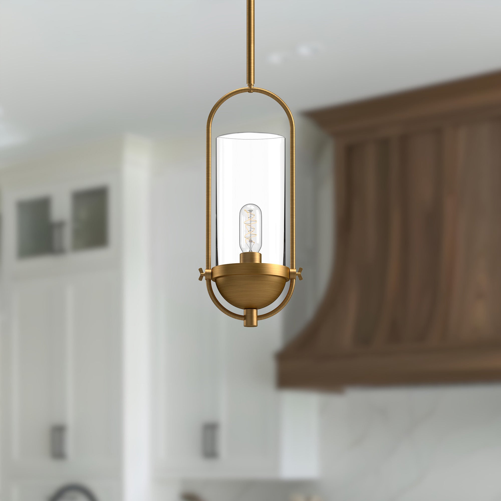 Cyrus 8-in Steel Pendant