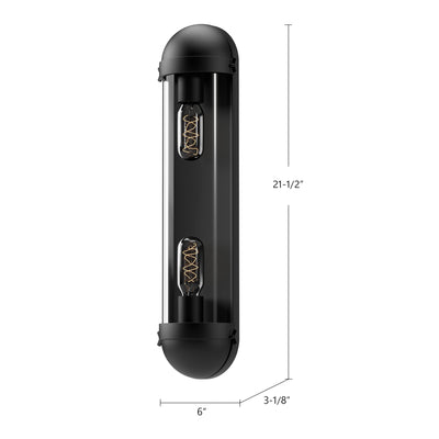 Cyrus 6-in Steel Vanity Light
