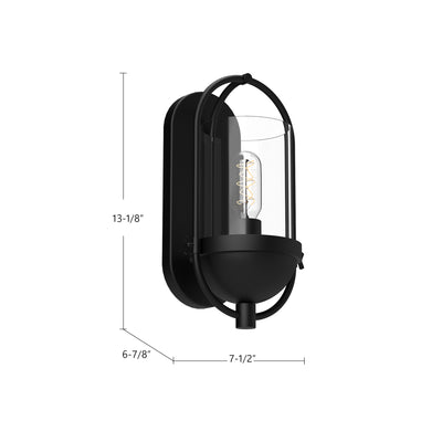 Cyrus 7-in Steel Vanity Light