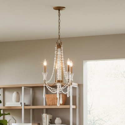 Barcelona 3 Light Crystal Chandelier