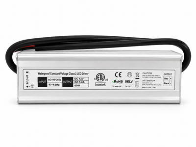 12V LED Power Source 60W For Backlit House Numbers