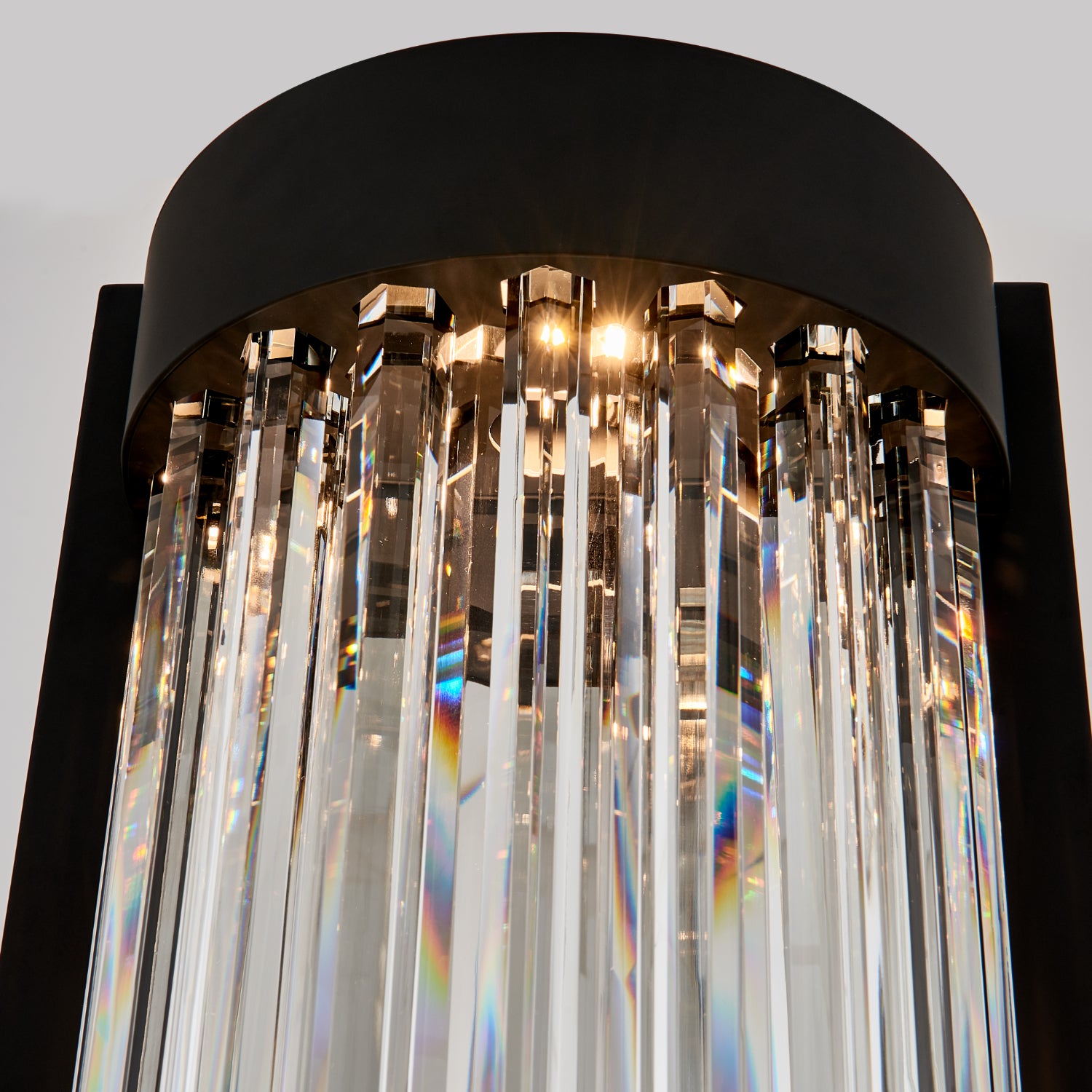 10.5'' Cilindro Esterno 1 Light Matte Black (fluorocarbon) Outdoor Wall Sconce