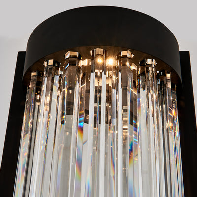 10.5'' Cilindro Esterno 1 Light Matte Black (fluorocarbon) Outdoor Wall Sconce