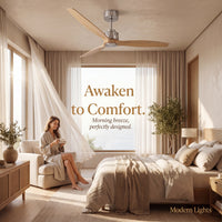 Akmani 60 Inch Chrome Fan with 0 Lights and Remote