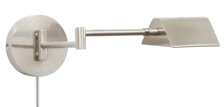 5.5-inch Delta Satin Nickel Wall Swing Lamp
