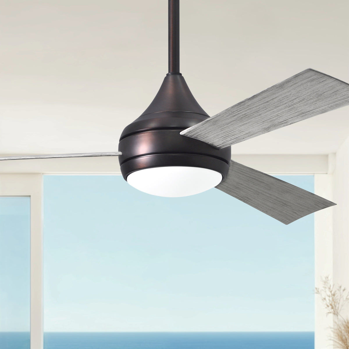 52-Inch Donaire 3-Blade Ceiling Fan with LED Light