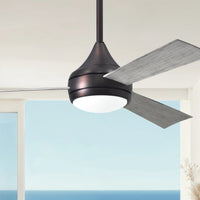 52-Inch Donaire 3-Blade Ceiling Fan with LED Light