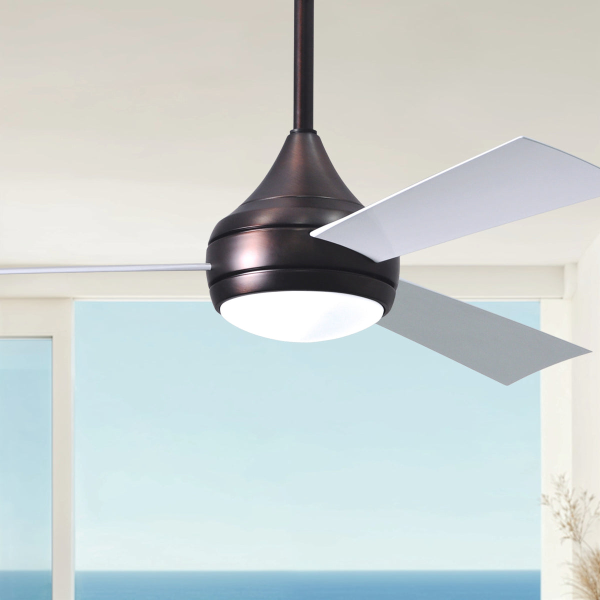 52-Inch Donaire 3-Blade Ceiling Fan with LED Light