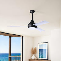 52-Inch Donaire 3-Blade Ceiling Fan with LED Light