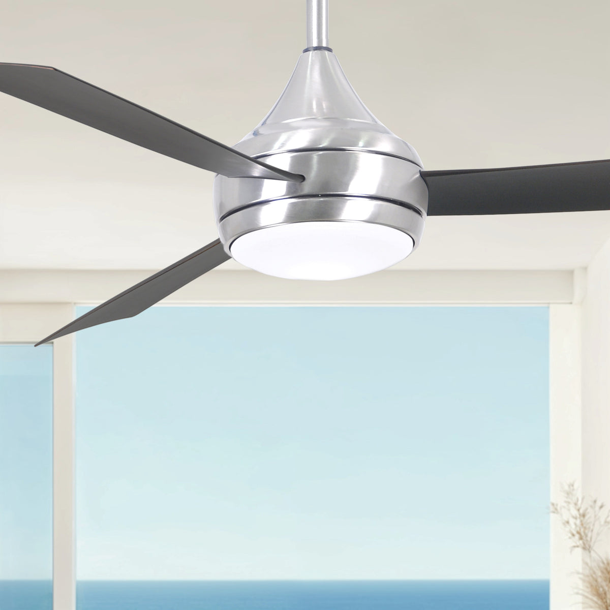 52-Inch Donaire 3-Blade Ceiling Fan with LED Light
