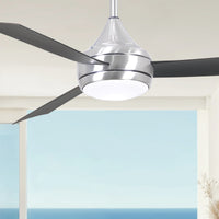52-Inch Donaire 3-Blade Ceiling Fan with LED Light