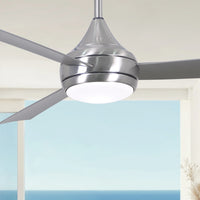 52-Inch Donaire 3-Blade Ceiling Fan with LED Light