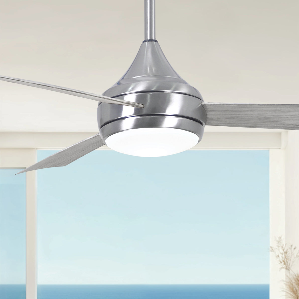 52-Inch Donaire 3-Blade Ceiling Fan with LED Light