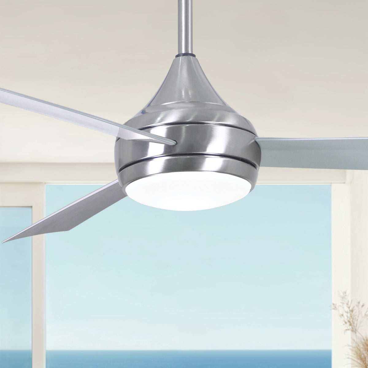 52-Inch Donaire 3-Blade Ceiling Fan with LED Light