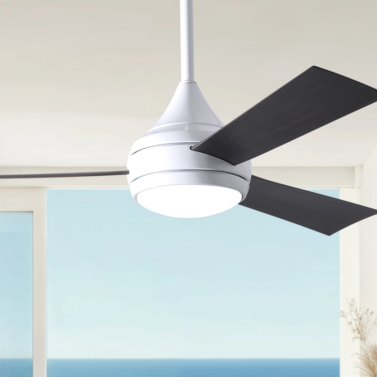 52-Inch Donaire 3-Blade Ceiling Fan with LED Light