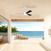 52-Inch Donaire 3-Blade Ceiling Fan with LED Light