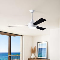 52-Inch Donaire 3-Blade Ceiling Fan with LED Light