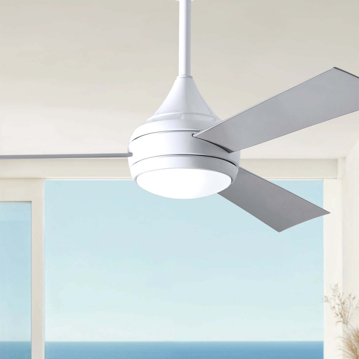 52-Inch Donaire 3-Blade Ceiling Fan with LED Light