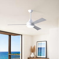 52-Inch Donaire 3-Blade Ceiling Fan with LED Light