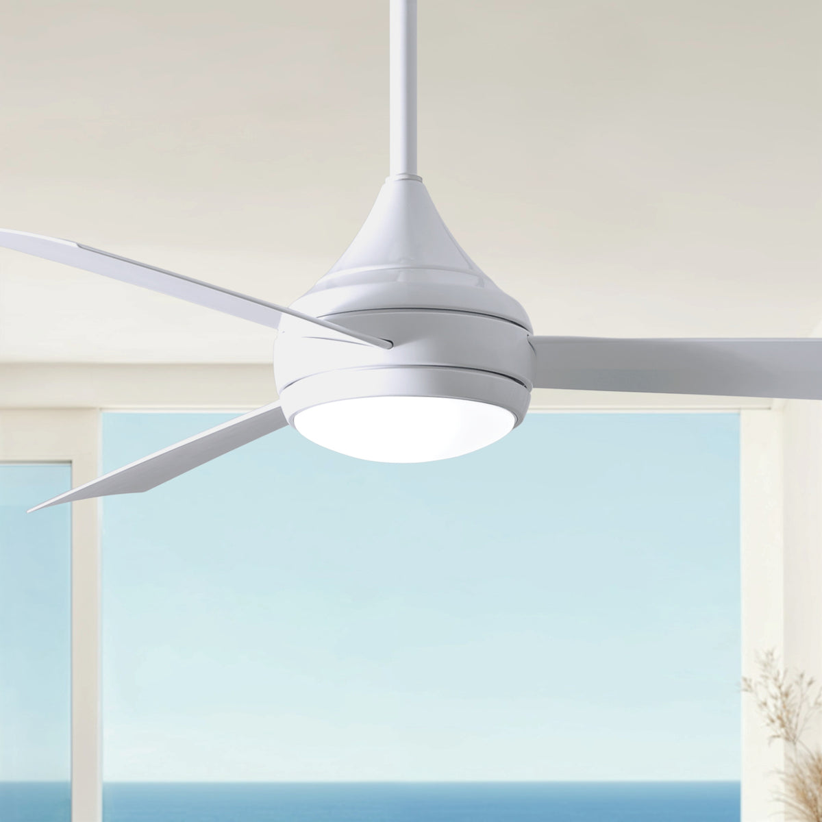 52-Inch Donaire 3-Blade Ceiling Fan with LED Light