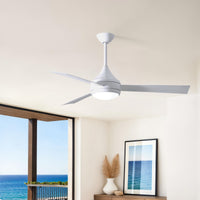 52-Inch Donaire 3-Blade Ceiling Fan with LED Light