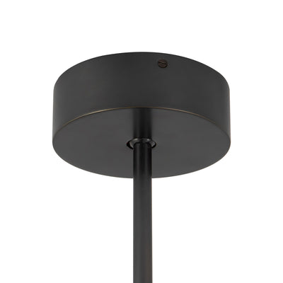Dahlia 28-in Steel Chandelier