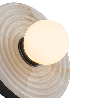 Dahlia 6-in Steel Vanity Light