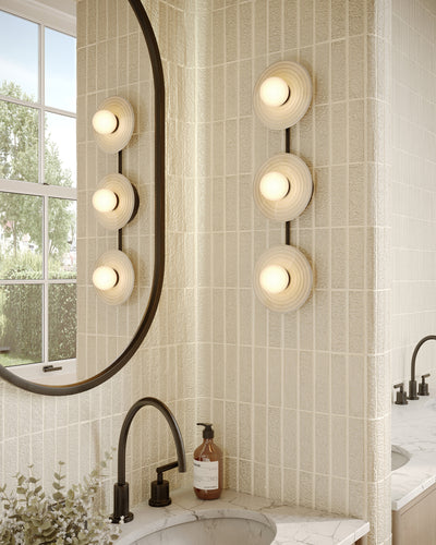 Dahlia 22-in Steel Vanity Light