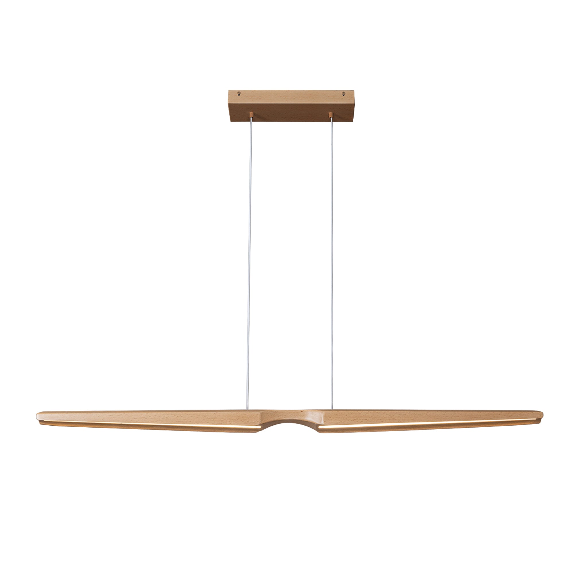 Dakota 42-in Steel Linear Pendant