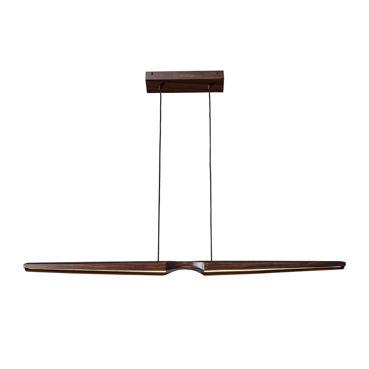 Dakota 42-in Steel Linear Pendant