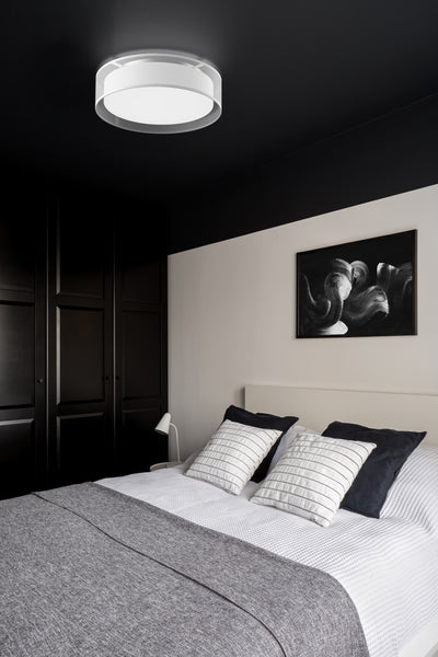 Dalton 16-in Steel Flush Mount