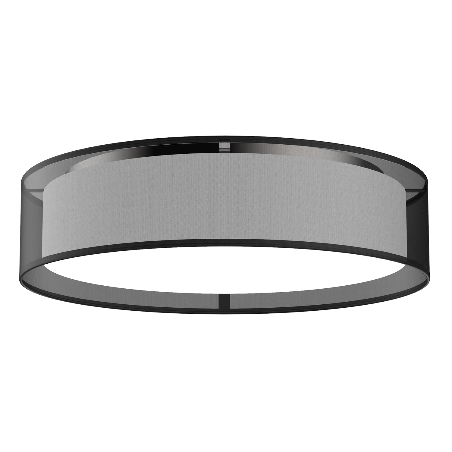 Dalton 20-in Steel Flush Mount