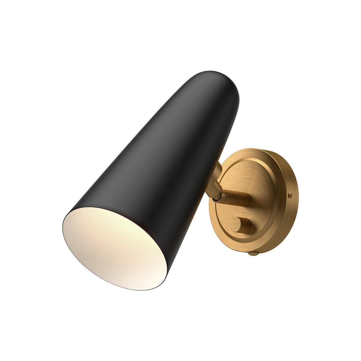 Daniel 5-in Steel Vanity Light
