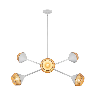 Daphne 38-in Steel Chandelier
