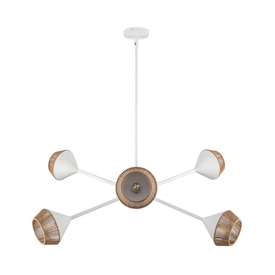 Daphne 38-in Steel Chandelier