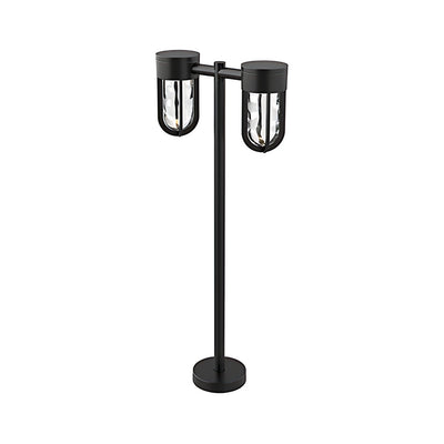 Davy 23-in 2-Head Black Low Voltage Outdoor Path Light