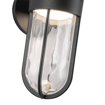 Davy 11-in Aluminum Outdoor Wall Sconce