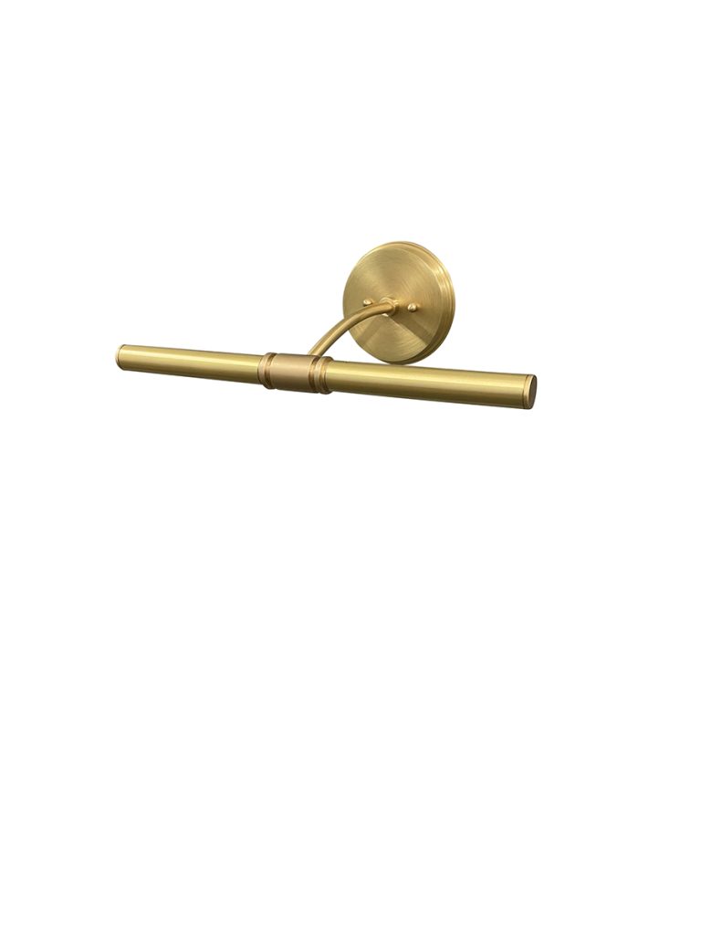 16-inch Chelsea Satin Brass Direct Wire Picture Light
