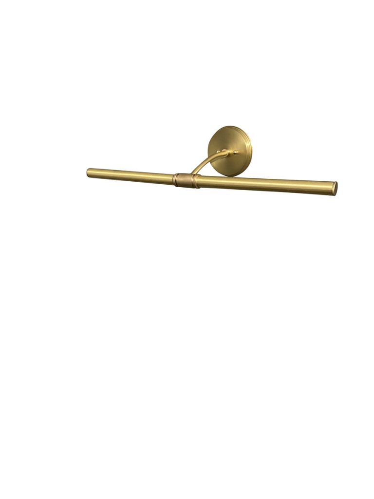 25-inch Chelsea Satin Brass Direct Wire Picture Light