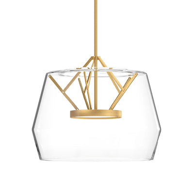 Deco 18-in Steel Pendant