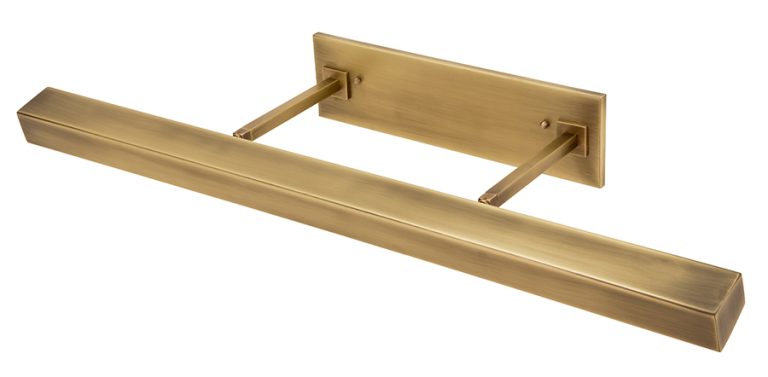 36-inch Guilford Antique Brass Direct Wire Picture Light