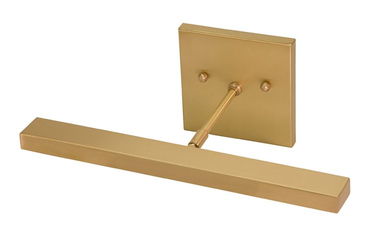 12-inch Horizon Satin Brass Direct Wire Picture Light
