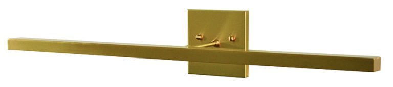 26-inch Horizon Satin Brass Direct Wire Picture Light