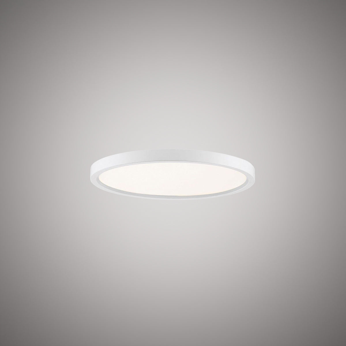 Disc 9-in  White  Dimmable 18W