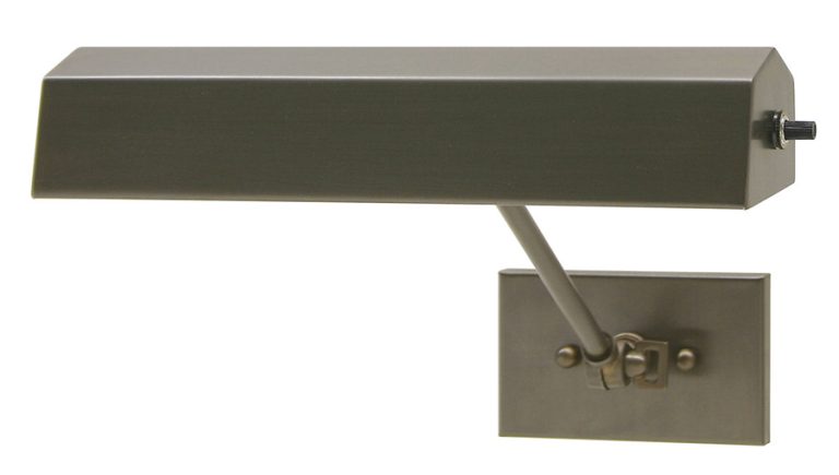10-inch Library Light Oil Rubbed Bronze Direct Wire Wall Swing Lamp