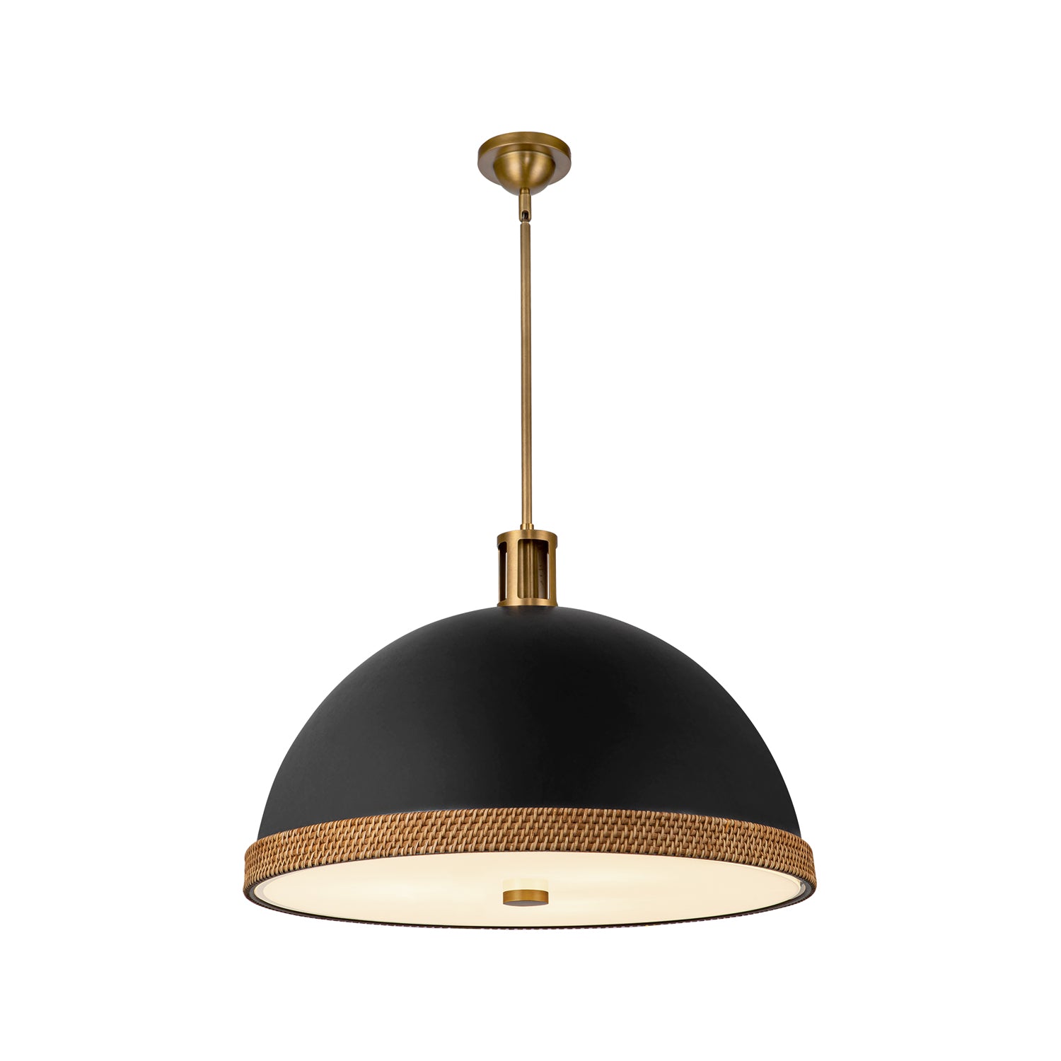 Doral 24-in Steel Pendant